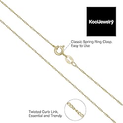 Kooljewelry Yellow Gold Plated Sterling Silver