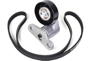 RICH AUTO RICH Serpentine Drive Belt Tensioner Kit A/C 90K-38159 For Cadillac Escalade 2002-2008,Chevy Silverado Express 1999-2008,GMC Savana 1999-2008,For Hum-mer H2 2003-2008,For OEM#ACK040378HD,19311139