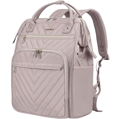 VANKEAN 17 Inch Laptop Backpack for Women Men Fashion Computer
