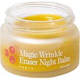 FR&Oslash;YA Organics Magic Wrinkle Eraser Night Balm for Face (1.0 fl oz) | Target Fine Lines &amp; Renew Skin Glow Overnight, Natural Moisturizer with Arctic Rosehip, Beeswax, Calendula, Vitamin E