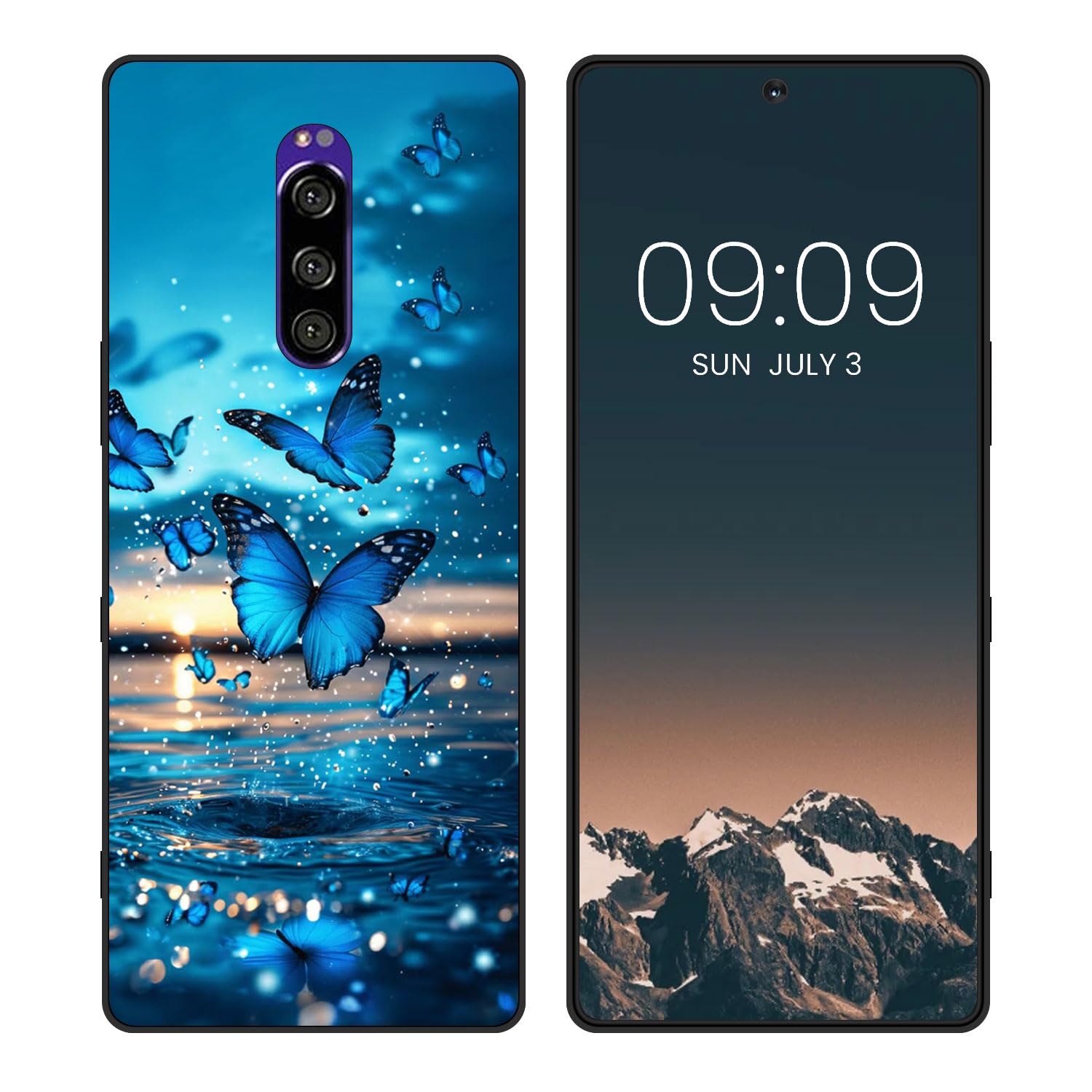 WUACYEAMING for Sony Xperia 1/XZ4 Cute Case,Soft