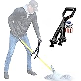 Reach Right Universal Handle Attachment for Snow Shovel, Weedeater, String Trimmer, Rake & More | Versatile Ergonomic Back Sa