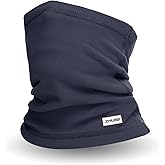 ZMUBB Winter Neck Gaiter Warmer, Windproof Fleece Face Mask Cover, Cold Weather Ski Scarf for Men and Women