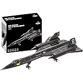 Apostrophe Games SR 71 Blackbird Jet Building Block Set - 184 Pieces - for Kids and Adults - Fits All Building Bricks