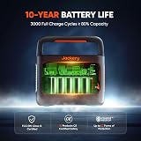 Jackery Explorer 240 v2 Portable Power Station 256Wh LiFePO4 300W AC 100W USB-C view 4
