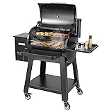VEVOR Smoker Grill, Portable Wood Pellet Grill with