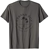 Funny Cabana Boy Pool Tee DZignLineCabana Boy Funny Novelty Humor Palm Tree T-Shirt