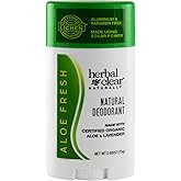 Herbal Clear Naturally aloe fresh deodorant, 2.65 Ounce