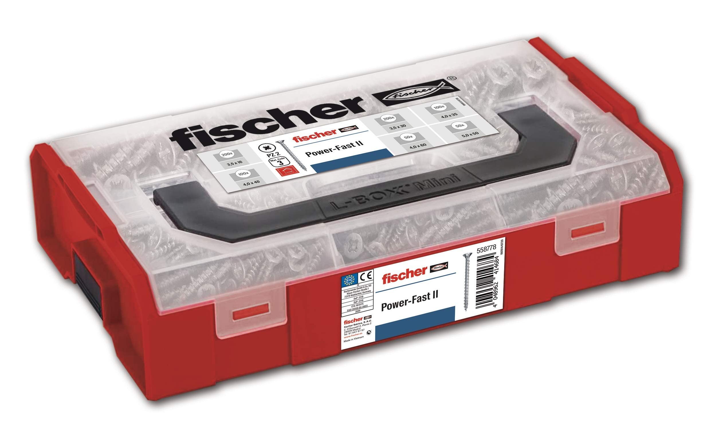 fischer - Assorted wood screws