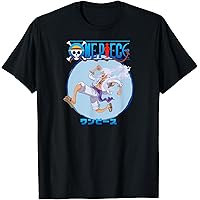 Amazon.com: One Piece Anime Monkey D. Luffy Gear 5 Poses T-Shirt