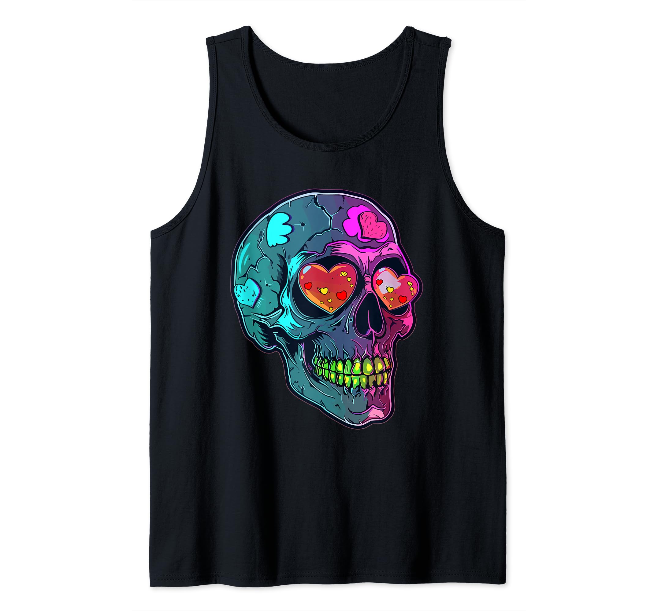 Photo 1 of Party EDM SKull Trippy Psychedelic Rave Tank Top