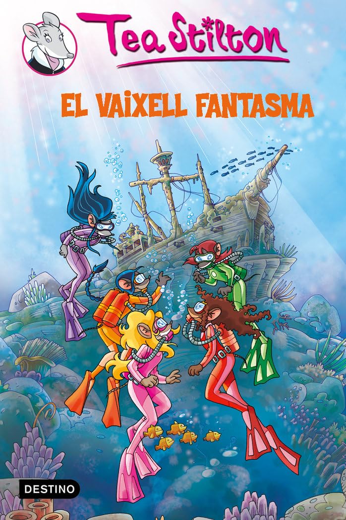 Portada de 5. El vaixell fantasma (TEA STILTON. TAPA DURA)