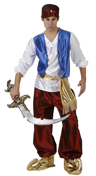 Atosa 96909 - Verkleidung Arabischer Prinz, Erwachsene, Größe 50-52