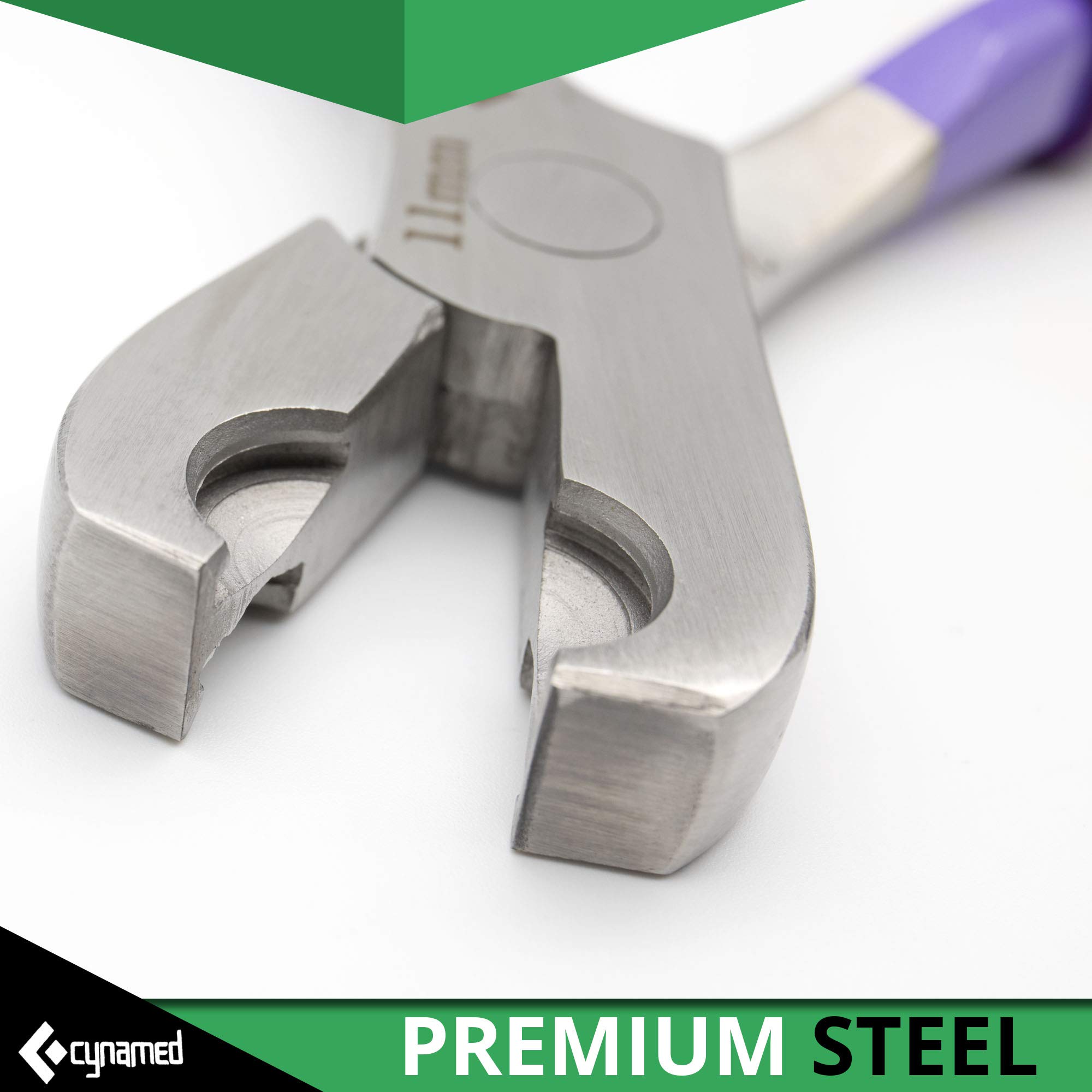 Cynamed Twin Action Decapper Pliers - Perfect for Decapping 8mm and 11mm Crimped Vials and Bottles