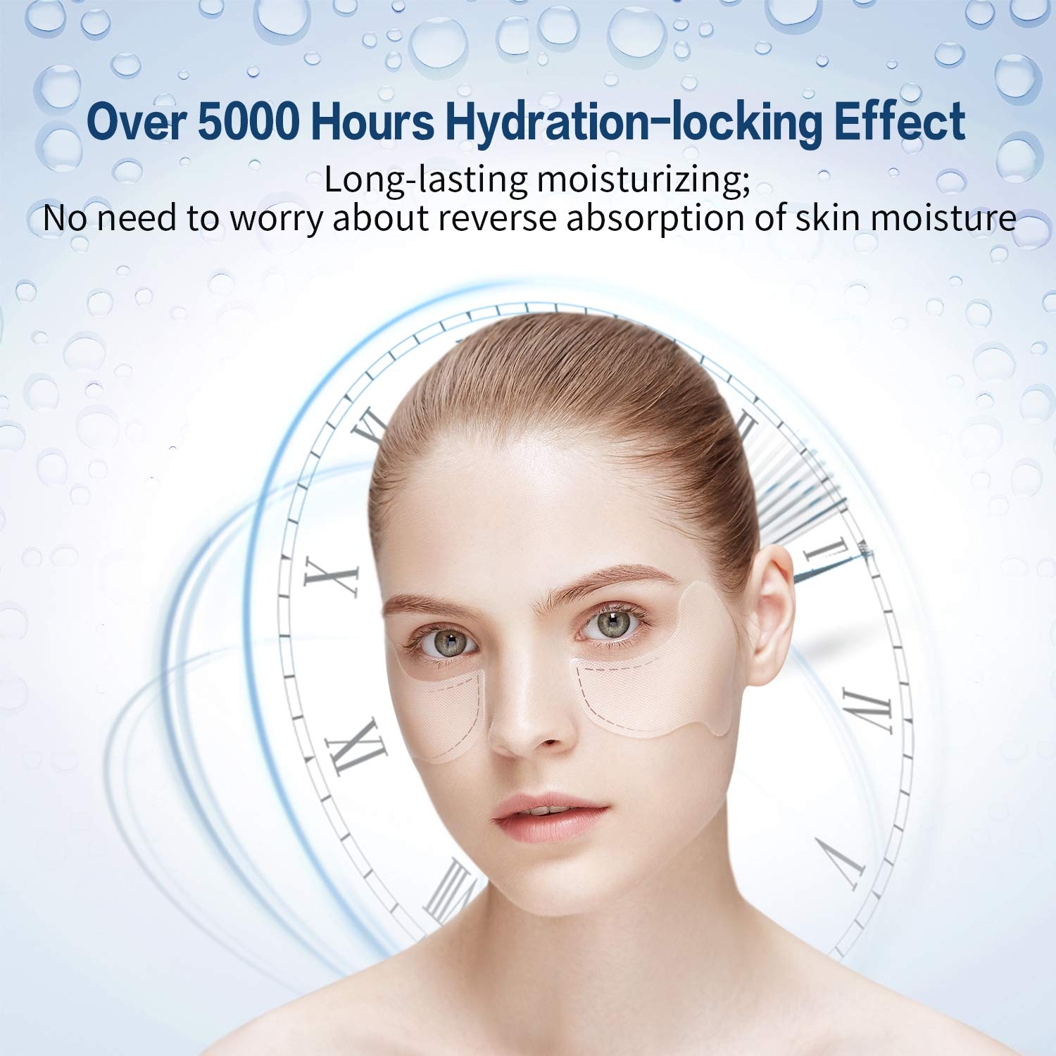 Collagen Under Eye Treatment Mask, Patches, Pads with Hyaluronic Acid Eye Serum for Under Eye Bags, Puffy Eyes, Dark Circles, Fine Lines & Wrinkles, Dryness | Supper Hydrating | Anti Aging & Wrinkling