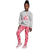 adidas girls Disney Minnie Mouse Jogger Set