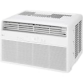LG 8,000 BTU Window Air Conditioner with Dehumidifier, 115V | 115V, Dehumidifier, Remote Control, 24H Timer, Auto-Restart, for Rooms up to 350 Sq.Ft.
