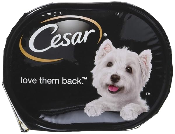CESAR SIMPLY CRAFTED CHCKN CRTS & GRN BNS WET DOG FOOD IN NATURAL JUICES 1.3 OZ – 0023100122861