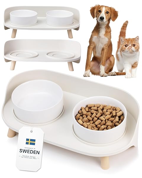 MALSIPREE ELEVATED DOG BOWLS – PUPPY ADOPTION GIFTS...