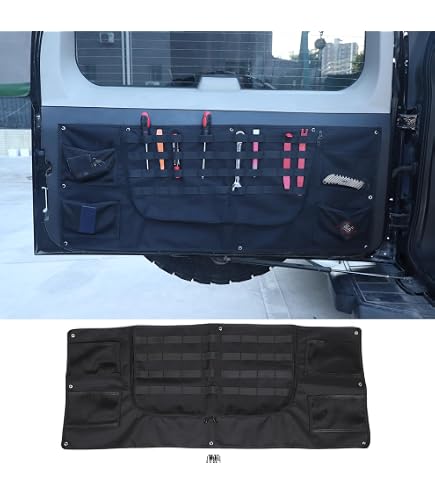 Tailgate Storage Bag Organizer For Hummer H3 (2005-2009) - Cargo Organizer Interior Accessory