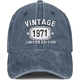 55th Birthday Gifts for Men Women 55 Year Old Gift Idea 1970 Vintage Baseball Hats
