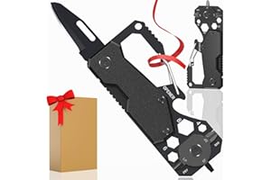 YOYATOO Mens Gifts Multi Pocket Knife - Unique Gift Ideas for Christmas Stocking Stuffers Birthday Valentines Fathers Day Anniversary, Novelty Folding EDC Knife for Xmas Secret Santa Gifts for Him Dad Husband