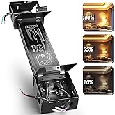 24v 200w Dimmable LED Driver, 5-1 LED Transformer Compatible with All Lutron and Leviton Dimmer Switch,Smooth Flicker Free Dimming,ELV/MLV/TRIAC/0-10V/1-10V/PWM/Potentiometer Dimmable Power Supply 24V