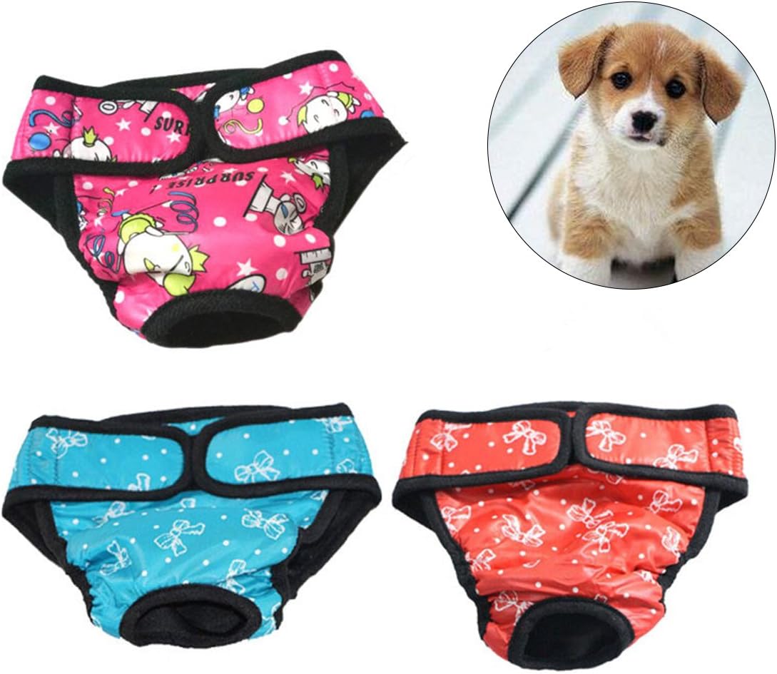 Mutandine Igieniche Per Cagne - 2 Pezzi Con Bretelle Regolabili - Foto 4