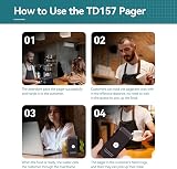 Retekuss TD157 Restaurant Pager System 500 Pagers 998 Channels UK Plug view 2