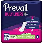 Prevail Proven - Prevail Incontinence Bladder Control Pads - Bladder Leak Pads - Very Light Absorbency, Regular, 312 Count (12 Packs of 26)