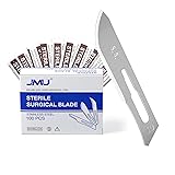 JMU 100pcs Sterile Surgical Blades #10, Stainless
