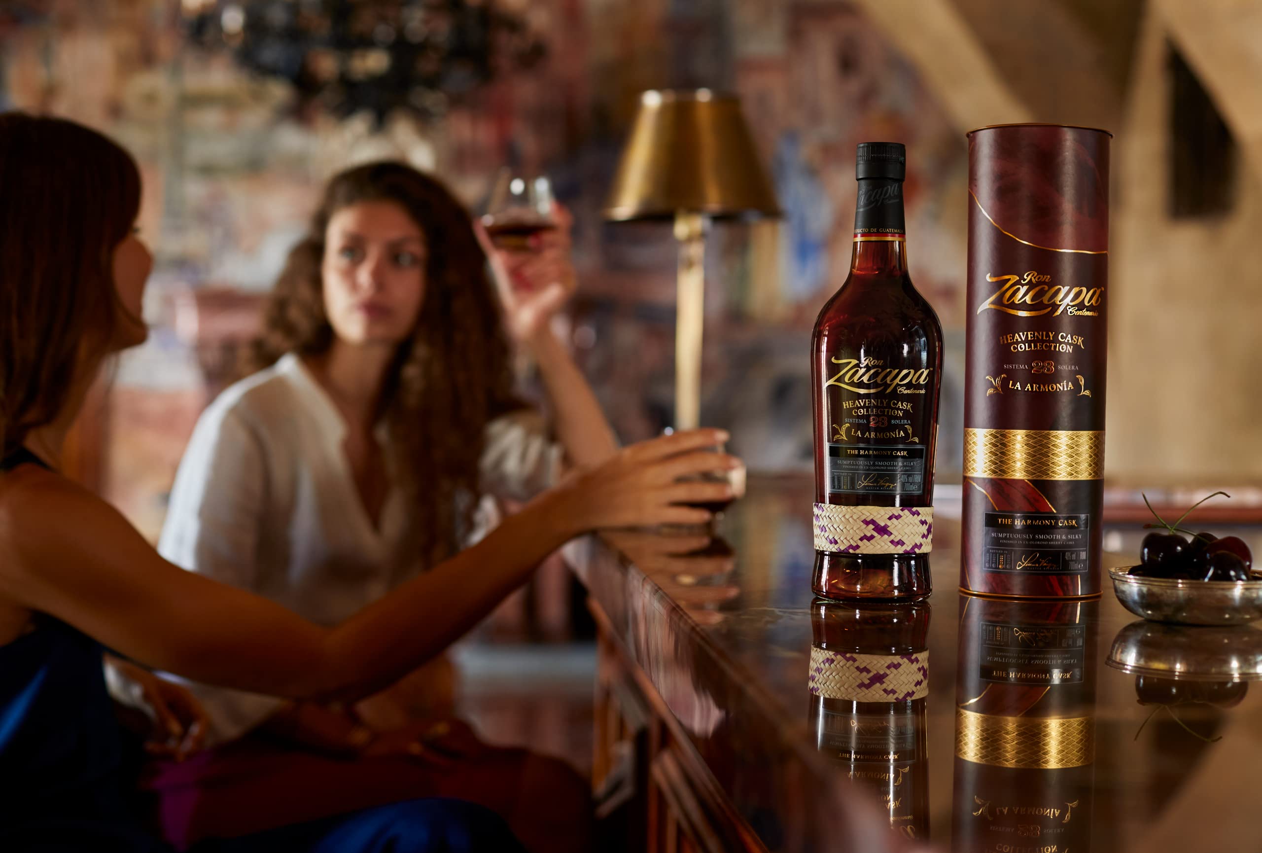 Zacapa La Armonia, Ultra-Premium-Rum, Heavenly Cask- Kollektion, handverlesen aus Guatemala, Rum, 40% vol, 700ml Einzelflasche 5