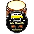Vanman’s Tallow and Honey Balm - Grass-Fed/Finished Bison Tallow and Essential Oils, Raw Manuka Honey, Organic Royal Jelly, Beeswax, Cold Pressed Olive Oil - Tallow Skin Care for Dry Skin - 2 oz