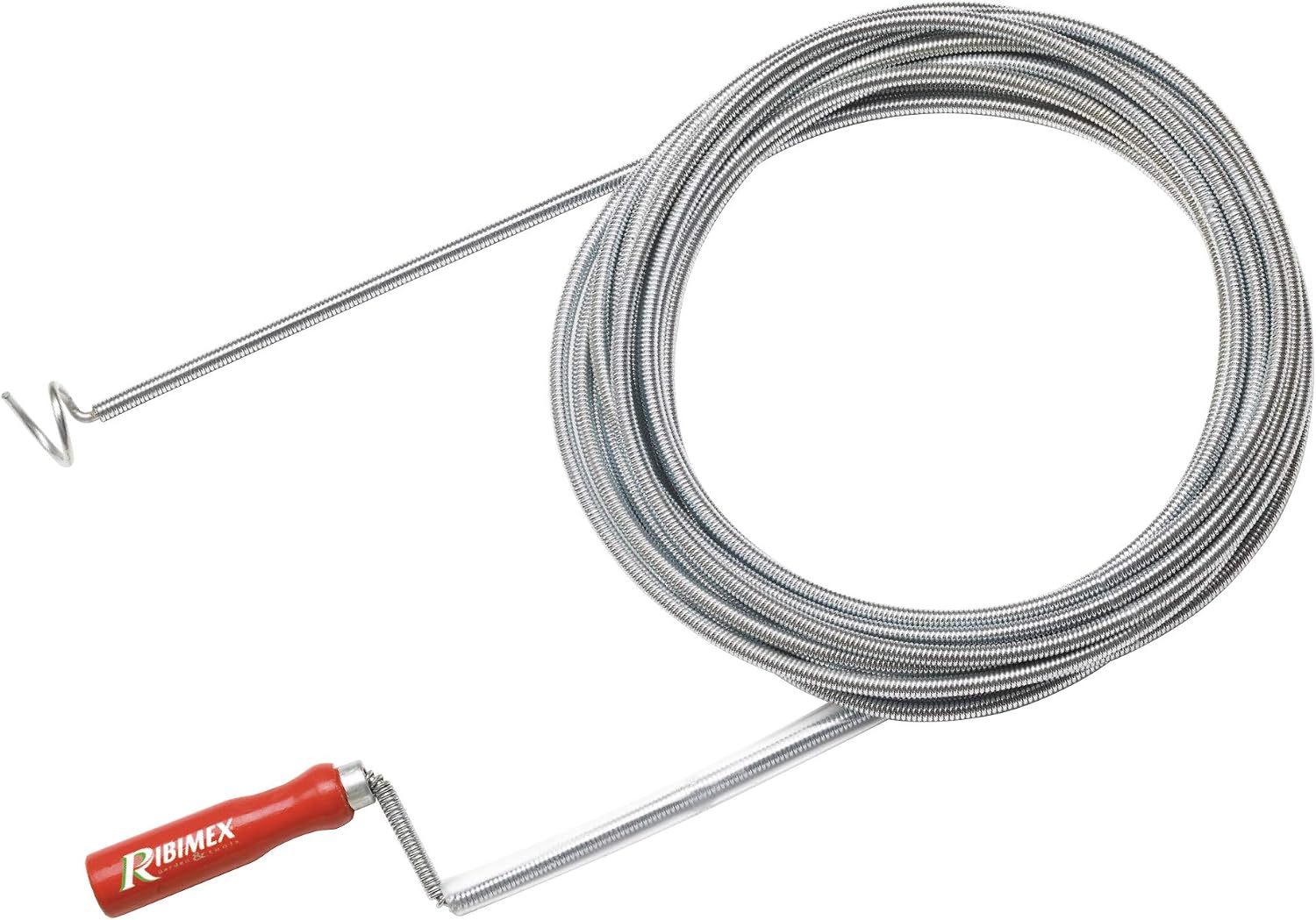 Ribimex PRFD150C 15 m Pipe Probe Diameter 8 mm Ideal for Unloading Obturated Drain Pipes and Gutters Without Chemical Agents