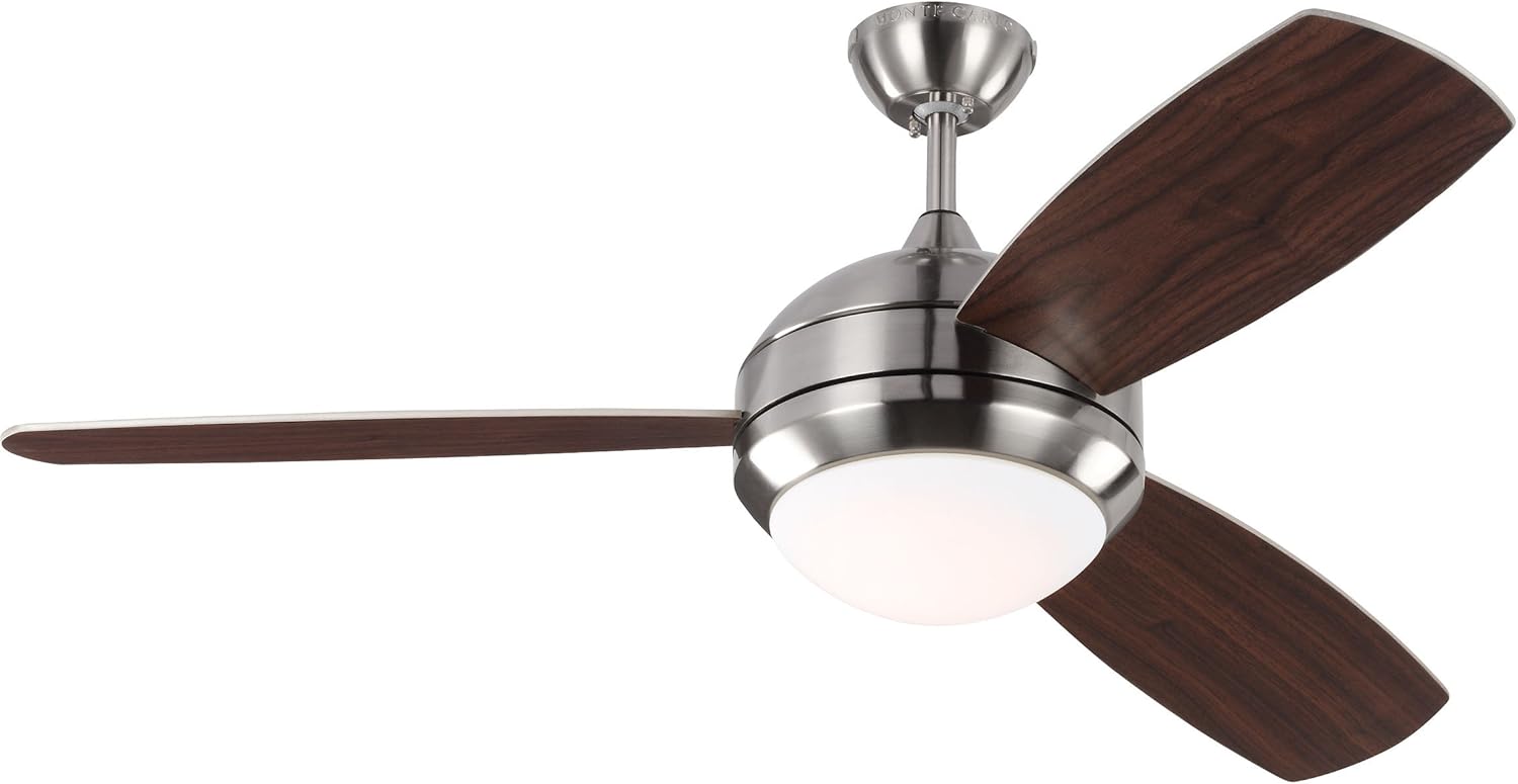 Monte Carlo 3dir52rbd Discus Trio 52 Inch Ceiling Fan Silver
