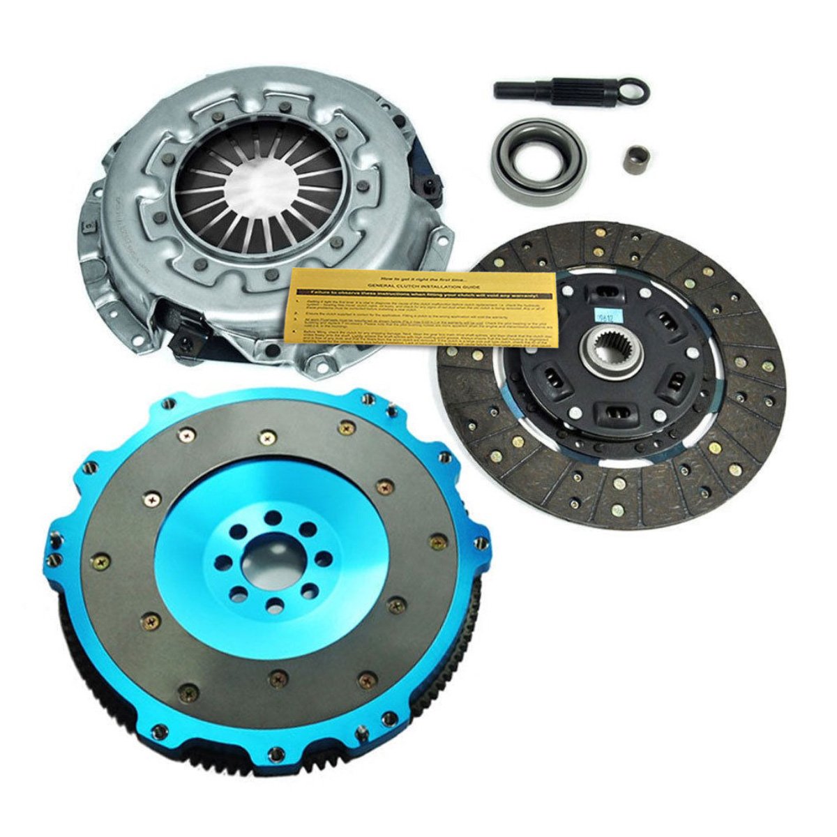 Amazon.com: EF HD PERFORMANCE CLUTCH KIT & FLYWHEEL for NISSAN SILVIA S13  S14 240SX SR20DET: Automotive