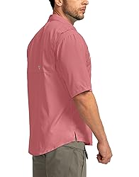 Men's Fishing Shirts with Zipper Pockets UPF