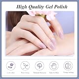 Phoenixy Gel Nail Kit 24 Colours with 48W Lamp Manicure Tools Top Coat Base Coat view 5