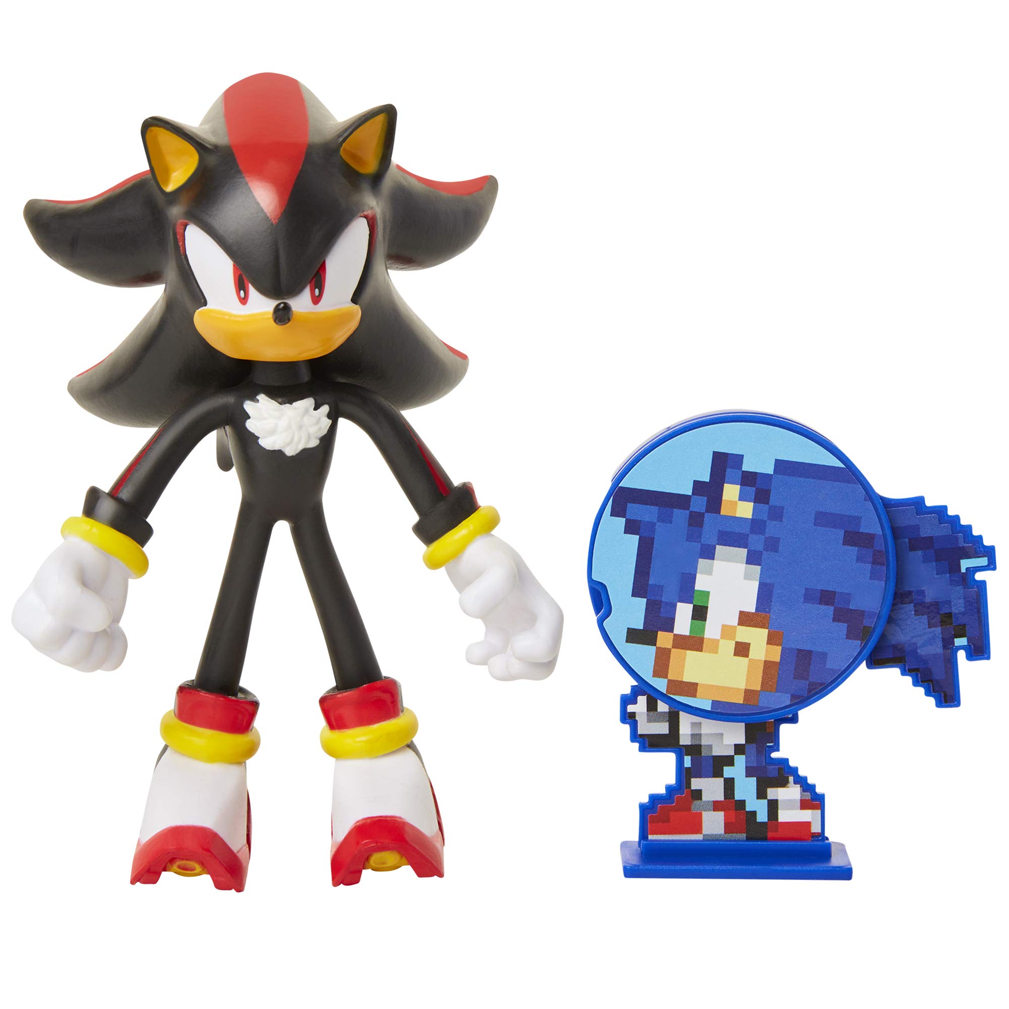 SONIC THE HEDGEHOG 4-Inch Shadow Collectible Toy Action Figure