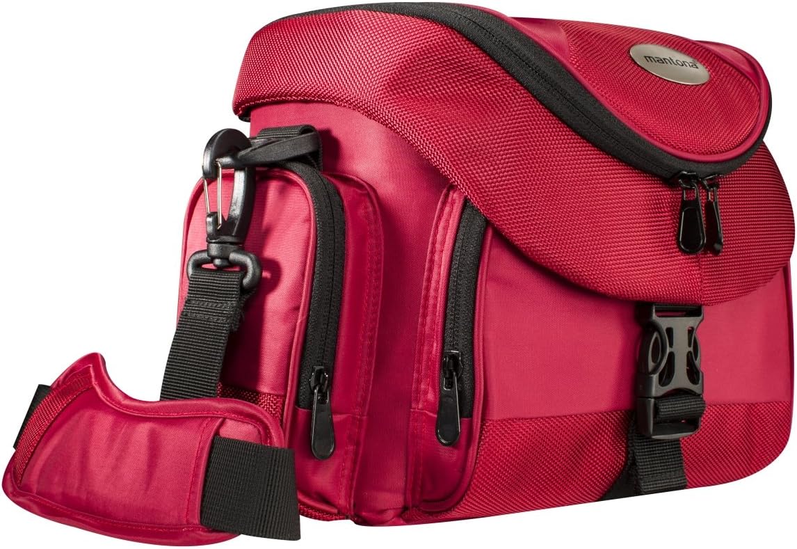MantonaPremium Camera Bag red/black