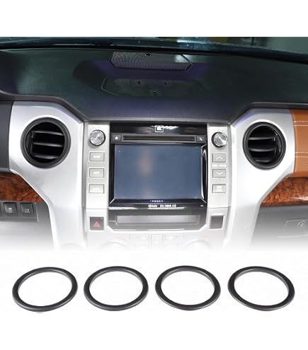 Ajt Design Toyota Tundra Interior Bundle - Matte Black Chrome Delete