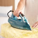 Russell Hobbs PowerSteam Ultra Iron 3100W Coconut Ceramic Soleplate 350ml Tank view 2