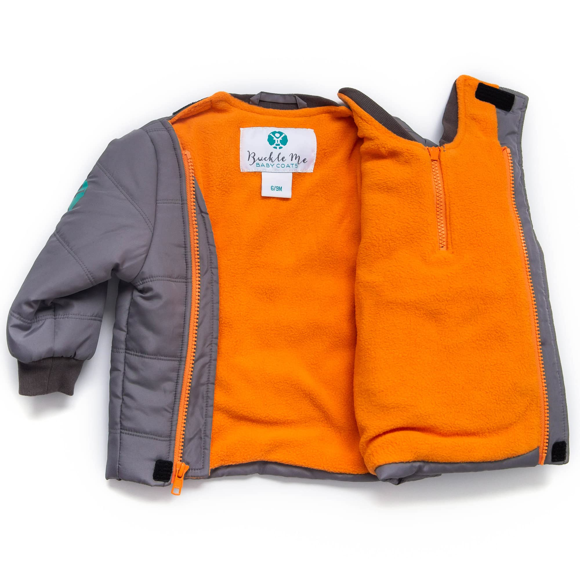 Buckle Me Baby Coats Quick Close Safer Car Seat Winter Jacket/Quick Close Winter Coat for Boy or Girls As Seen On Shark Tank