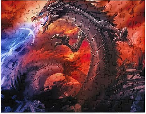 Amazon Co Jp ジグソーパズル 竜 ドラゴン じぐぞーパズル Jigsaw Puzzle おしゃれ ピースパズル パズル ジグソー おもちゃ じくそーパズル ぱずる 子供向けパズル ステンドアート 108ピース 子供 ピースパズル 絵 グッズ お子様用 キャラクター ホーム キッチン