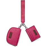 Wrangler KeyChain Wallet Wristlet Wallets for Women Dual Pouch Wristlet Rfid Blocking Credit Card Holder Wallet