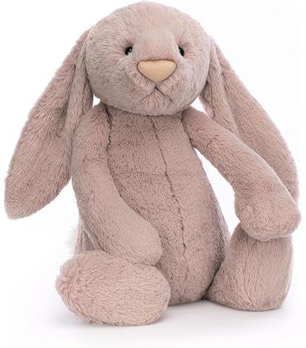Amazon.com: Jellycat Bashful Cream Bunny Stuffed Animal, Really
