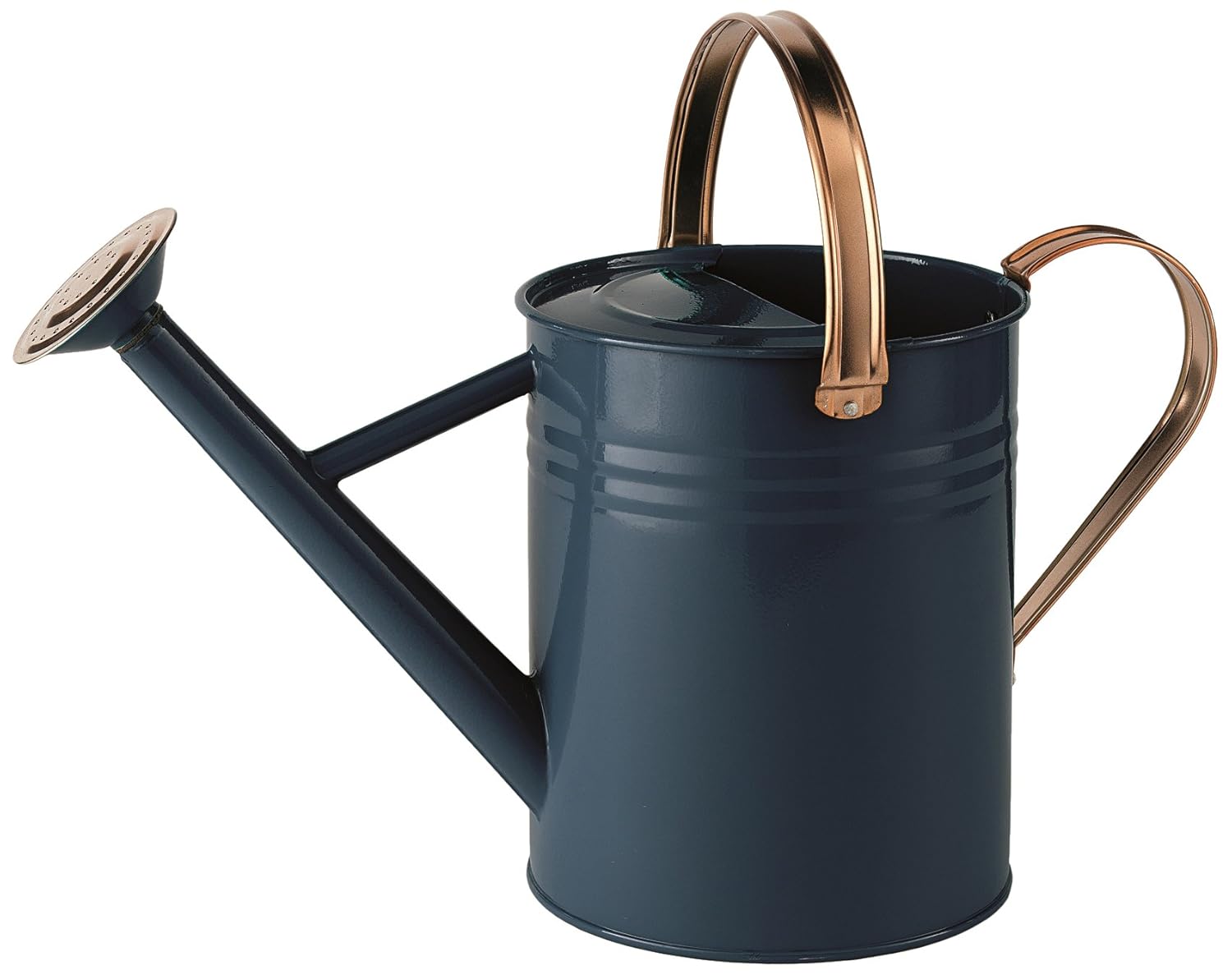 Moulton Mill 34896 Metal Watering Can, Black, 36 x 18 x 24 cm Amazon