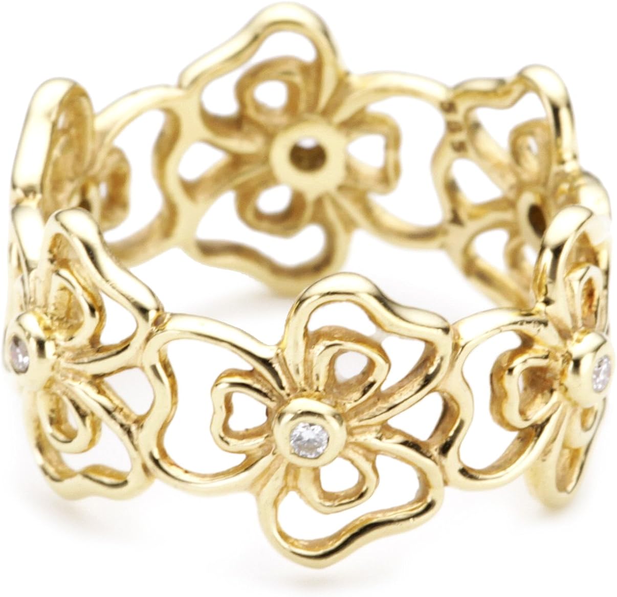 Pandora 150139D Gold Ring Amazon.co.uk Jewellery