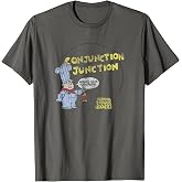 Schoolhouse Rock Conjunction Junction Conductor Retro TV T-Shirt
