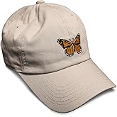 Custom Soft Baseball Hat Embroidered Dad Hat Monarch Butterfly Embroidery Men & Ladies Baseball Cap Cotton